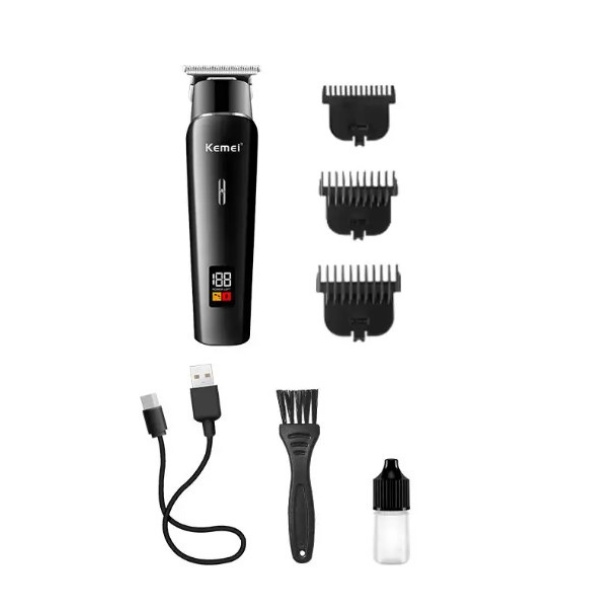 USB Low Noise Kemei KM-1113 Hair Clipper and Beard Trimmer