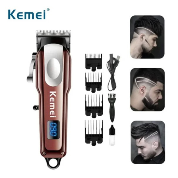 Kemei KM-233: Rechargeable Hair & Beard Trimmer