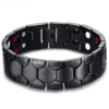 Stainless Steel Magnetic Bracelet Golf Chain Link Black