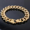 Stylish Men Fashion Bracelet Golden